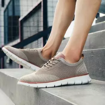 2024 новые повседневные мужские туфли летние дышащие сетчатые туфли корейской версии обувь для парусного спорта большого размера спортивная обувь 40 чёрный