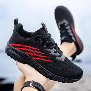 2024 new cold sticky summer fly weaving trend fashionable breathable casual lightweight mesh sports light running men s shoes 39