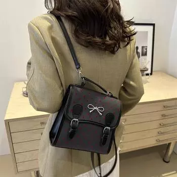 2024 new college style personalized college style summer leisure beautiful backpack niche travel handbag women