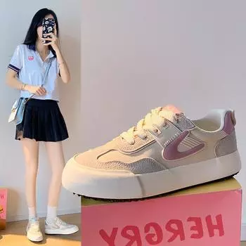 2024 New Dexun Shoes Flat Sneakers Casual Trend Women s Shoes Canvas Shoes 6380 35