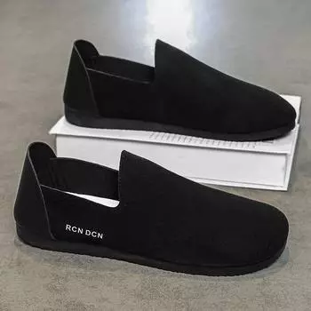 2024 new Doudou shoes are breathable in summer, lazy people pedal green flat shoes, casual driving loafuchao shoes 39