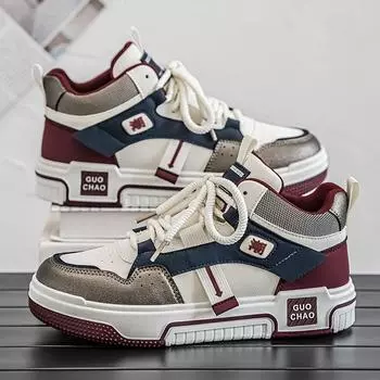 2024 new fashion niche shoes men s shoes autumn casual shoes trendy versatile platform trendy shoes youth lace-up shoes 39