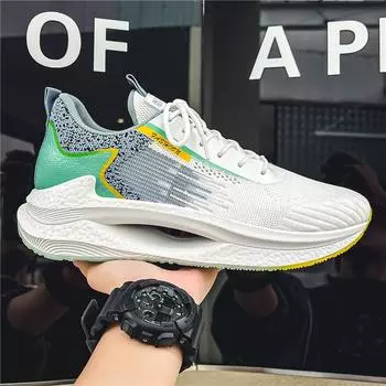 2024 New Fashion Sneakers Men Running Shoes Breath Light Casual Athletic Trainers Jogging Sport Sneakers Cushion Tennis Shoes EU39