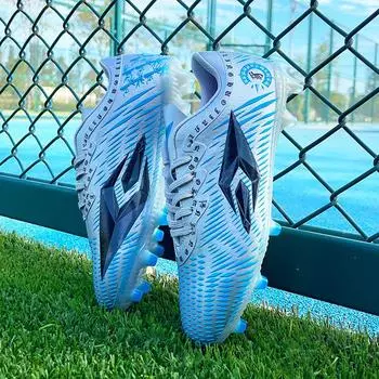 2024 new football shoes men s low-top grass spikes youth student training competition sports shoes 34