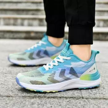 2024 new foreign trade trend sports shoes men s cushioning running shoes Jinjiang shoes fitness training casual shoes men 39 оранжевый