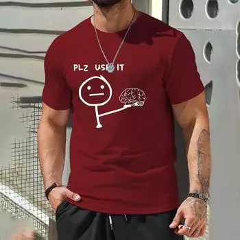 2024 New Funny 3D Print Men s T-Shirt Outdoor Daily Casual T-Shirts Clothing Oversized Soft Fitness Muscle Short Sleeve Tops Men S