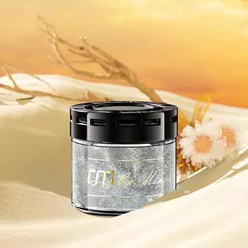 2024 New High-grade Flowing Sand Solid Fragrance Perfume Car Quicksand Aromatherapy Seat Decoration Air Freshener Car Accessory