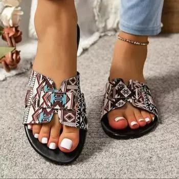 2024 New Hot Selling Women s Shoes Summer Fashion Pointed Toe Women s Slippers Flat Rubber Daily Color Matching Slippers 36 королевский синий