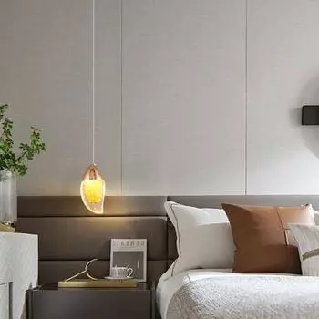 2024 New Led Crystal Mango Ceiling Pendant Lights Home Decor Living Room Bedroom Children s Room Personalized Lighting Fixtures light yellow