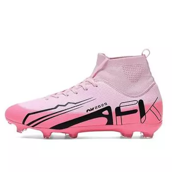2024 new long nails broken nails men s and women s training shoes high top youth adult indoor and outdoor football shoes 34