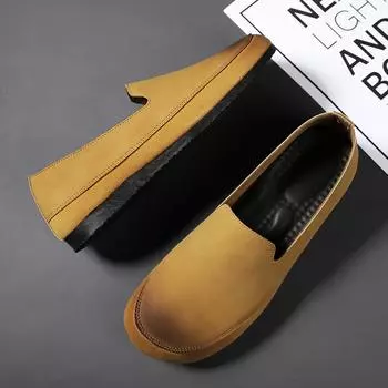 2024 New Men Casual Shoes Loafers Summer Flats Slip-on Suede Shoes Men Design Moccasins Comfort Soft Driving Shoes Male Footwear 39