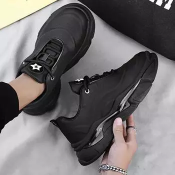 2024 new men s shoes new casual versatile sports and leisure, board shoes popular trendy shoes T02 39 белый