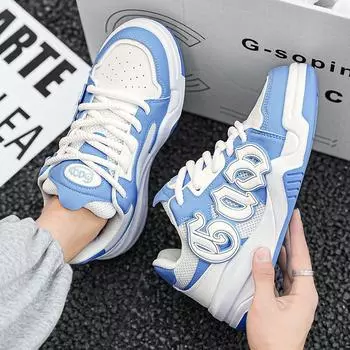 2024 new men s shoes niche design bread shoes men s leisure national tide brand skateboard shoes live broadcast board shoes men 39