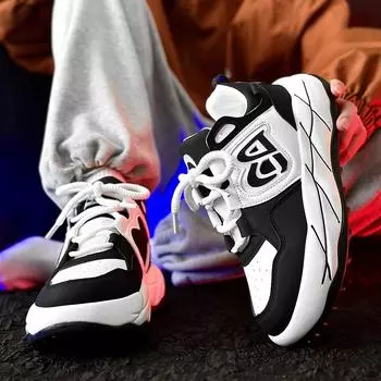 2024 new niche design bread shoes men s casual new national tide brand dad shoes live broadcast new men s shoes 39