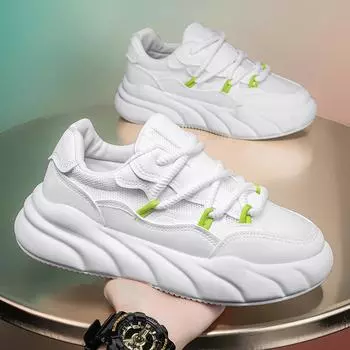 2024 new niche design bread shoes men s casual new trendy dad shoes little white shoes Internet celebrity trendy men 39