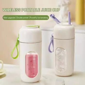 2024 New Portable Multi-Function Juicer 12 Blades Fast Mixing 2600mAh Battery Capacity Indoor and Outdoor Wireless Juice Machine