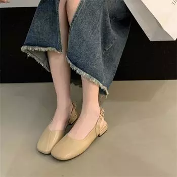 2024 New Sandals for Women Fashion Concise Flat Sole Women s Shoes Korean Style Casual Shoes for Women Zapatos De Mujer 35