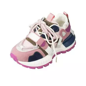 2024 НОВЫЕ Кроссовки Женские Туфли На Плоской Платформе Женская Обувь Модные Повседневные Женские Кроссовки На Массивной Подошве Женские Кроссовки Для Бега 35 бежевый