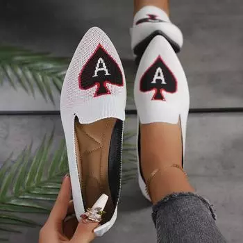 2024 New Spring Autumn Women Flats Fashion Casual Comfortable Loafers Shoes Pointed Toe Shallow Lolita Shoes Sneakers Plus Size 36 светло-фиолетовый