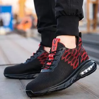 2024 New Style Cheap Light Weight Safety Shoe Construction Comfortable Work Shoe 43 белый