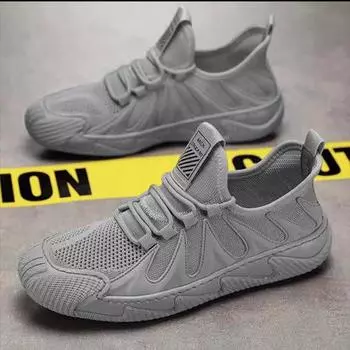 2024 New Summer Breathable Mesh Face Men s Sports, Leisure, and Odor Proof Mesh Shoes Men s Style 39.5 зелёный