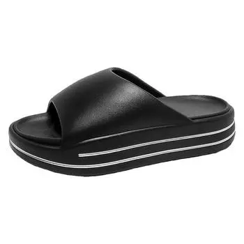 2024 new summer wading slippers women s non-slip bathroom flip-flops Family flats Outdoor beach sandals for women 35-36
