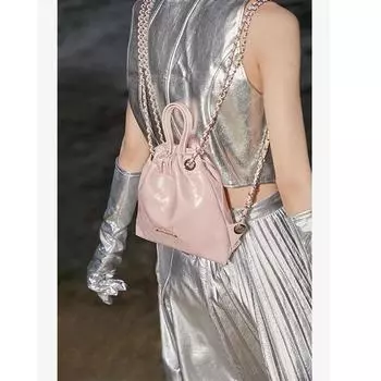 2024 New Trend Niche Fashion Backpack Rhombus Handheld Chain Small Fragrant Wind Bag Casual Women s Bag