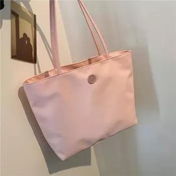 2024 new trendy high-value fashionable shoulder handbag retro personality simple casual popular tote bag чёрный