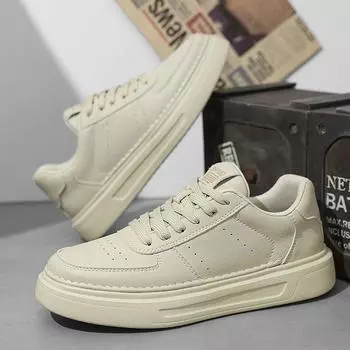 2024 New Trendy Versatile Breathable Thin Winter Board Shoes Canvas Little White Shoes Men s Casual Leather Shoes Men s Shoes 39