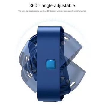 2024 New USB Desktop Small Fan Mini Office Desktop Ultra-quiet 3-speed High Wind Mini Portable Turbo серый