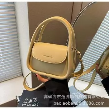 2024 New Versatile Trend Crossbody Women s Bag Fashion Niche Underarm Bag Portable Small Square Bag Bag Women чёрный