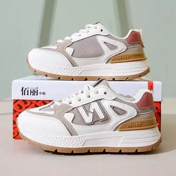 2024 New Women Comfort Non-slip Athletic Shoes Lady Sneakers Spring Summer Outdoor footwear 35 синий