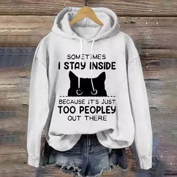 2024 New Women s Hoodie Niche Fashion Y2K Clothes Fall Trend Women s Sweatshirts Casual Pullover Hoodies Loose Female Tops S