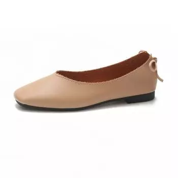 2024 Newest Women Flats Shallow Women Shoes for Nurse Ballerina Chaussures Femme Casual Women Loafers Genuine Ballet Flat Shoes 35 чёрный