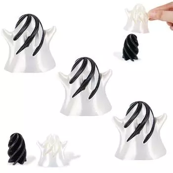 2024 Невозможные конусы, 3D-печатные спиральные игрушки-фиджеты Спиральные конусы-фиджеты Игрушка-проходная скульптура, игрушка-проходная игрушка-фиджеты Игрушка-антистресс One Size