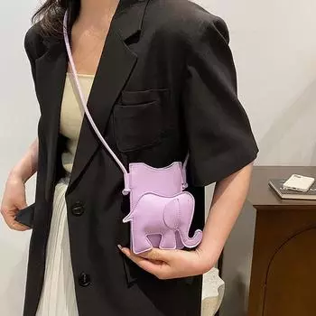 2024 нишевая дизайнерская сумка женская милая сумка-мессенджер через плечо слоненок маленькая сумка