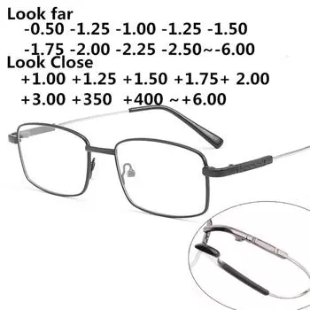 2024 НОВЫЕ индивидуальные очки по рецепту для мужчин, близорукость, дальнозоркость, астигматизм, прогрессивные мультифокальные, анти-синий свет, обесцвечивание Anti blue light 0