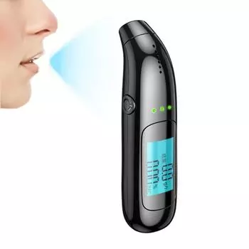 2024 НОВЫЙ бесконтактный высокоточный алкотестеры Профессиональный детектор алкоголя Тестер на алкоголь Алкотестер Автомобильный портативный детектор воздуха Алкоголиметр MR702