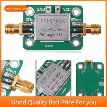 2024 НОВЫЙ-РЧ усилитель, малошумящий LNA 50 до 4000 МГц SPF5189Z РЧ усилитель для усиления FM HF VHF UHF радиосигнала