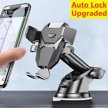 2024 НОВЫЙ универсальный автомобильный держатель на присоске, 360°, лобовое стекло, приборная панель автомобиля, кронштейн для поддержки мобильных сотовых телефонов для iPhone, Samsung, Xiaomi