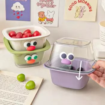 2024 Новая двойная сливная корзина для фруктов, стиральная машина, симпатичный мини-лоток для фруктов, деликатный сливной таз, многоцелевой кухонный ящик для хранения зелёный