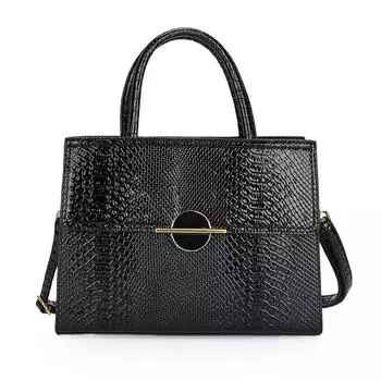 2024 новая европейская и американская популярная сумка-мессенджер из искусственной кожи со змеиным узором, универсальная и высококачественная женская сумка через плечо хаки