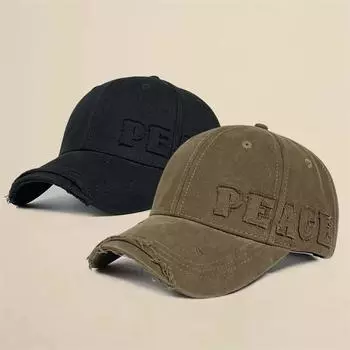 2024 новая кепка женская уличная бейсболка с хардтопом, показывающая небольшие отверстия на лице, модная мужская кепка бренда осень и зима One size (54-62cm) adjustable