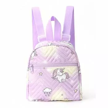 2024 Новая мода, высокое качество, школьная сумка для детского сада, простой рюкзак в гонконгском стиле, большая вместительная маленькая школьная сумка для обучения 19*18*10cm электрические фиолетовый