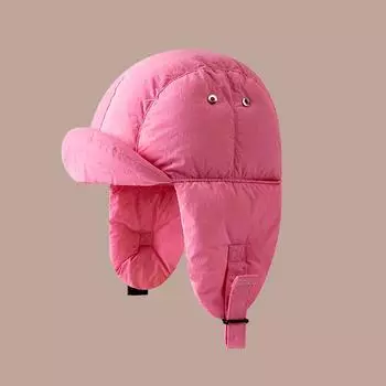 2024 Новая модная повседневная ветрозащитная холодостойкая шапка из хлопка для защиты ушей зимняя уличная сохраняющая тепло шапка