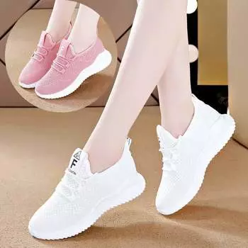 2024 Новая модная женская обувь, белая повседневная спортивная обувь 36 белый