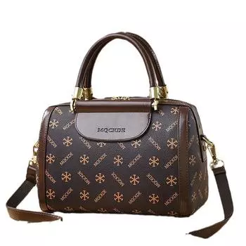 2024 Новая модная женская универсальная сумка большой вместимости с принтом в классическом европейском и американском стиле на одно плечо сумка через плечо 25x14x18cm