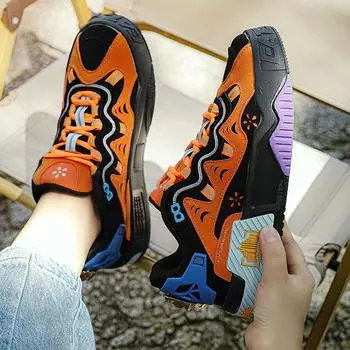 2024 новая неделя моды, модная мужская обувь с высоким качеством и подбором цвета, модная ретро-обувь для повседневного ношения на доске 39