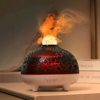 2024 Новая планета красочная атмосфера лампа USB увлажнитель 320 мл резервуар для воды можно добавлять эфирное масло бытовой мини аромадиффузор USB Cable белый