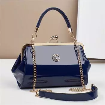 2024 Новая ручная сумка-сумка с текстурой на одно плечо, гладкая сумка через плечо для женщин кофейный